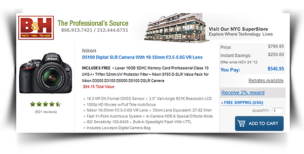 BH Photo Video Black Friday BHblackfriday Best deal from B&H Photo Video