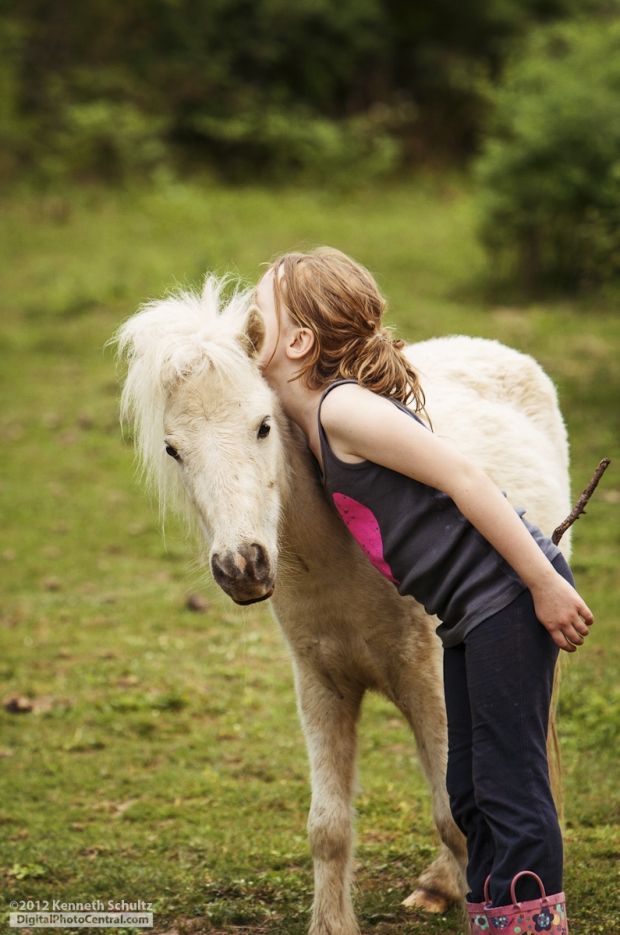 Girl and pony ponygypsy 620x935 Tell me a secret...